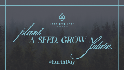 Earth Day Green Nature Facebook event cover Image Preview