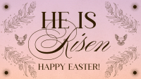 Rustic Easter Sunday Animation Image Preview