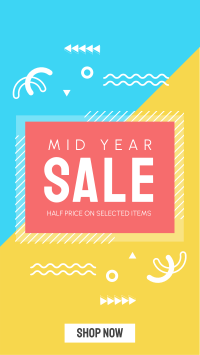 Midyear Sale Instagram story Image Preview