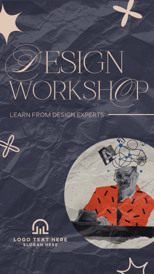 Modern Design Workshop Facebook story Image Preview