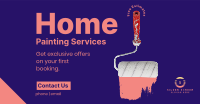 Home Paint Service Facebook Ad Design