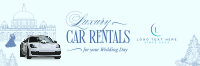 Luxury Wedding Car Rental Twitter header (cover) Image Preview