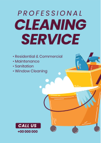 Cleaning Professionals Flyer Design