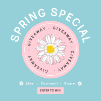 Spring Giveaway Instagram post Image Preview