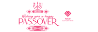 The Passover Twitter Header Design