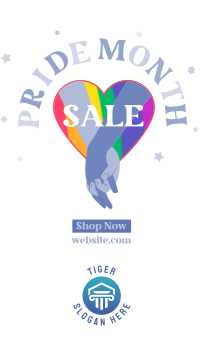 Pride Sale Instagram story Image Preview