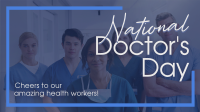 Celebrate National Doctors Day Animation Image Preview