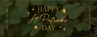 St. Patrick's Day Elegant Facebook Cover Design