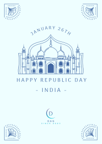India Republic Day Flyer Image Preview
