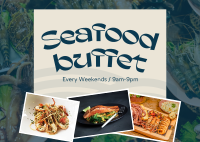 Premium Seafoods Postcard Image Preview