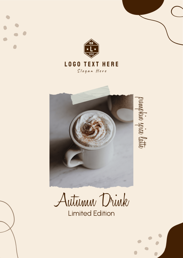 Autumn Drink Flyer Design Image Preview