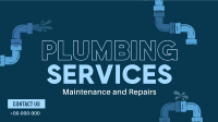 Plumbing Expert Services Animation Image Preview