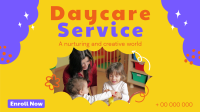 Cloudy Daycare Service Video Image Preview