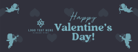 Valentines Cupid Facebook Cover Design