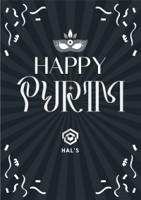 Burst Purim Festival Poster Image Preview