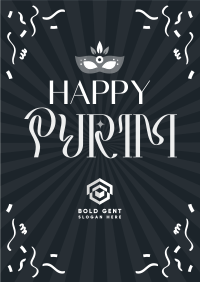 Burst Purim Festival Poster Image Preview