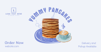Delicious Breakfast Pancake  Facebook ad Image Preview