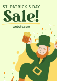 St. Patrick's Greeting Promo Sale Poster Image Preview
