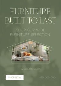 Minimalistic Furniture Sale Flyer Image Preview