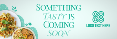 Tasty Food Coming Soon Twitter header (cover) Image Preview