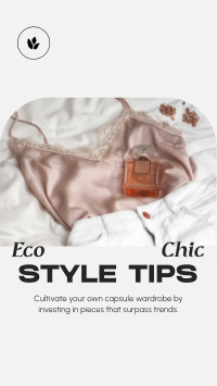 Eco Chic Tips Instagram story Image Preview