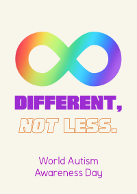 Autism Awareness Infinity Poster Image Preview