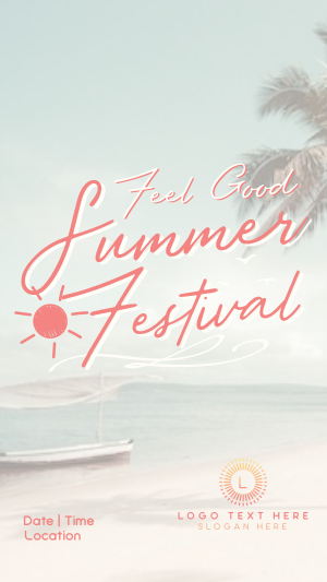 Summer Songs Fest Facebook story Image Preview
