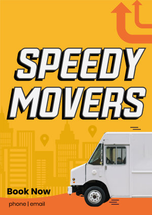 Speedy Logistics Flyer Image Preview