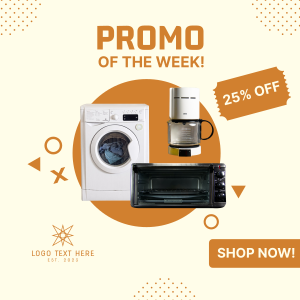 Home Appliances Promo  Instagram post Image Preview