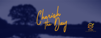 Cherish The Sunset Facebook cover Image Preview