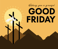 Cross on a Mountain  Facebook post Image Preview