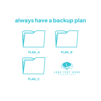 Backup Plan Instagram Post Design