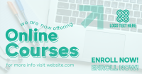 Online Courses Enrollment Facebook Ad Design