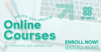 Online Courses Enrollment Facebook ad Image Preview