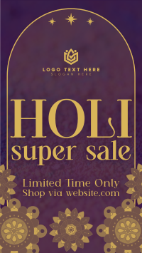 Holi Sale Patterns YouTube short Image Preview
