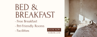 Bed and Breakfast Services Facebook Cover Design