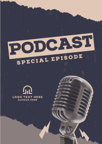 Special Podcast Episode Flyer Design