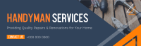 Handyman Services Twitter header (cover) Image Preview