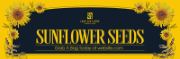 Rustic Sunflower Seeds Twitter Header Preview
