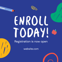 Enrollment Ongoing Instagram post Image Preview