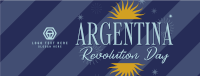 Argentina Revolution Day Facebook cover Image Preview