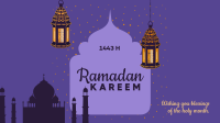 Ramadan Kareem Greetings Facebook Event Cover Image Preview