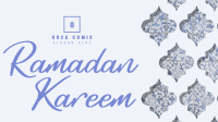 Ramadan Islamic Patterns Facebook Event Cover Design