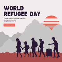 Refugee Day Awareness Instagram Post Image Preview