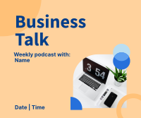 Startup Business Podcast Facebook Post Design