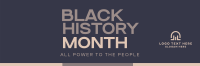 Black History Twitter header (cover) Image Preview