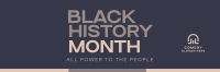 Black History Twitter header (cover) Image Preview