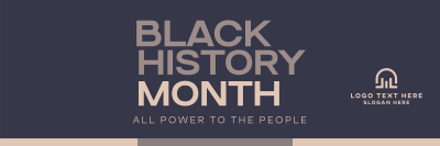Black History Twitter Header Image Preview
