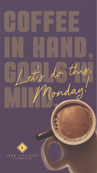 Coffee Motivation Quote TikTok Video Design