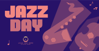 Jazz Instrumental Day Facebook Ad Design
